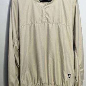 FootJoy Men's Beige Windbreaker